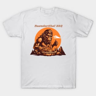 Neanderthal BBQ T-Shirt